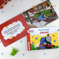 Personalised Thomas & Friends Peep Peep! Board Book Extra Image 2 Preview